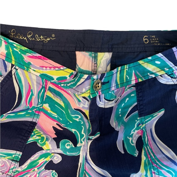 Lilly Pulitzer Shorts 🪻Size 6 🪻The Liana Short - Picture 4 of 4